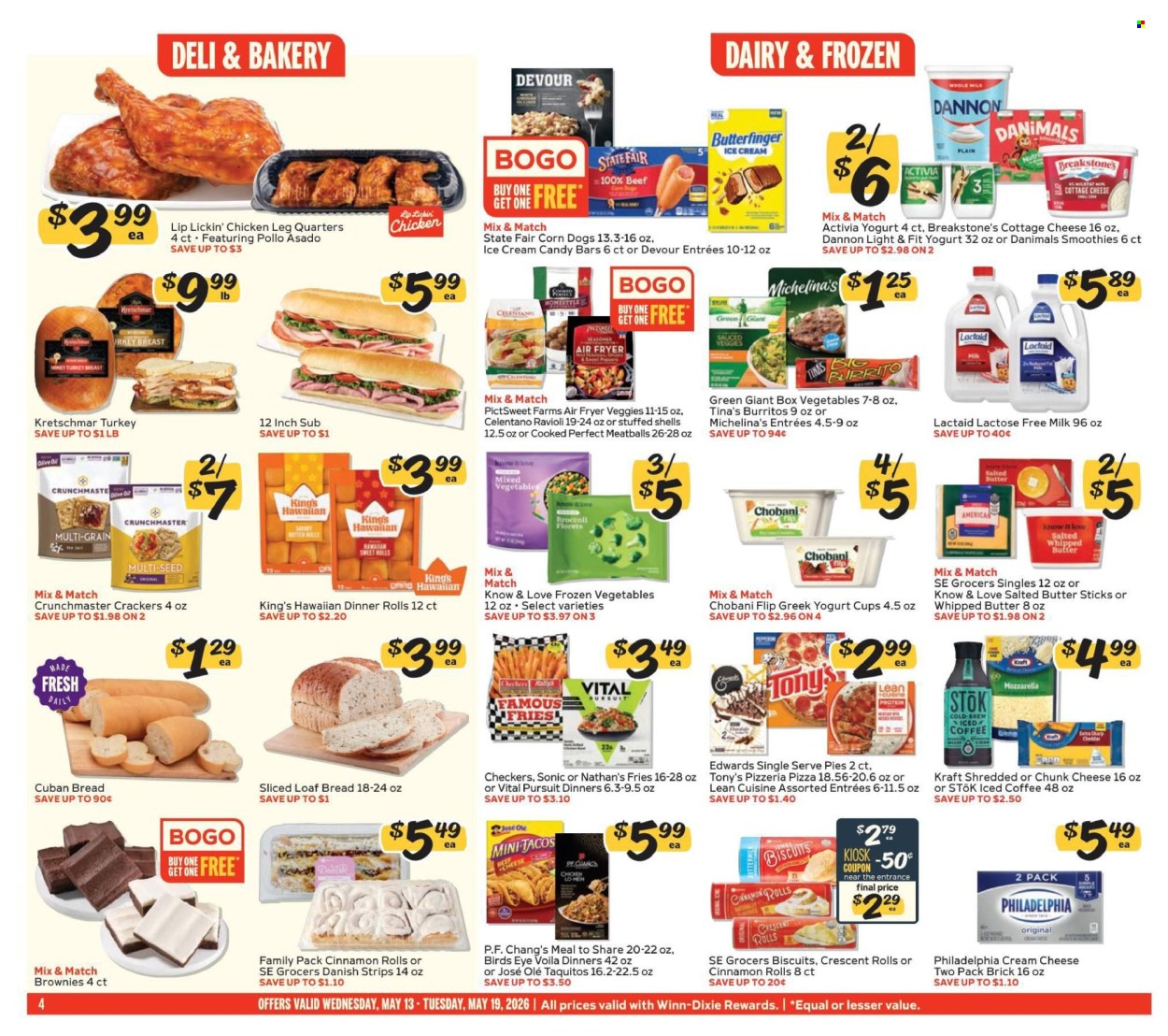 Winn Dixie ad - 05/13/2026 - 05/19/2026. Page 4