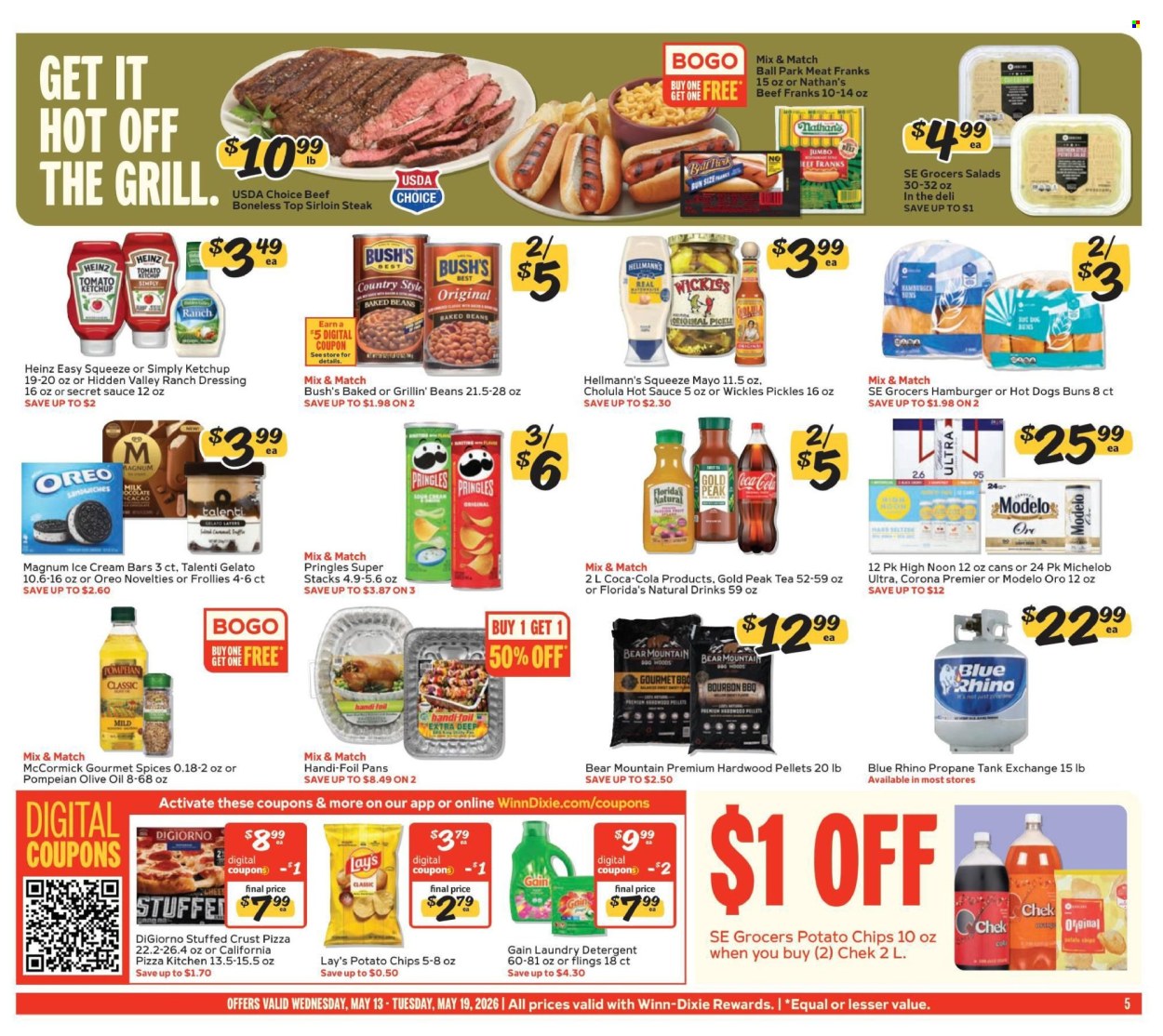 Winn Dixie ad - 05/13/2026 - 05/19/2026. Page 5