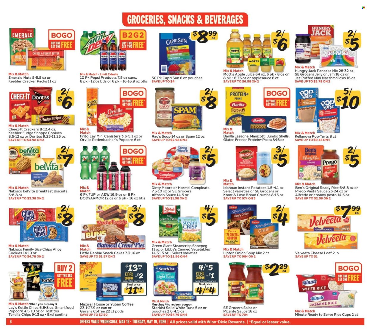 Winn Dixie ad - 05/13/2026 - 05/19/2026. Page 6