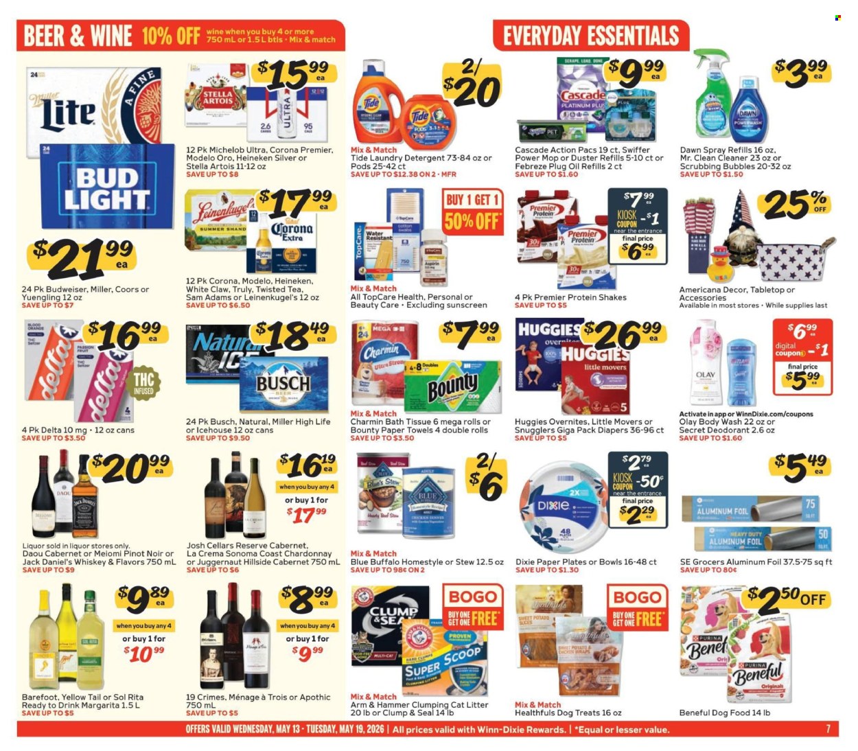 Winn Dixie ad - 05/13/2026 - 05/19/2026. Page 7