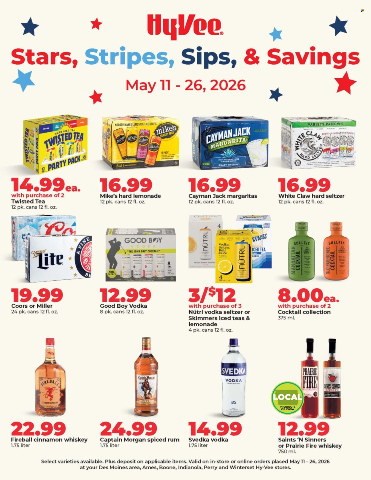 Hy-Vee ad - 05/11/2026 - 05/26/2026. Page 1
