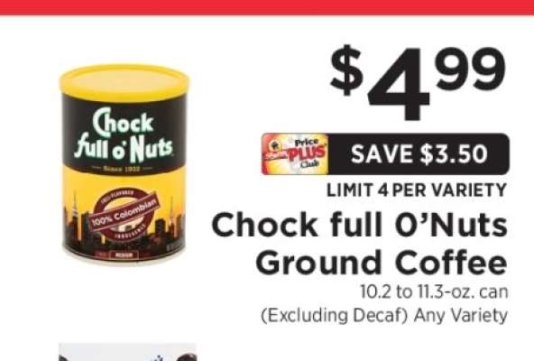 Chock full O'Nuts Ground Coffee