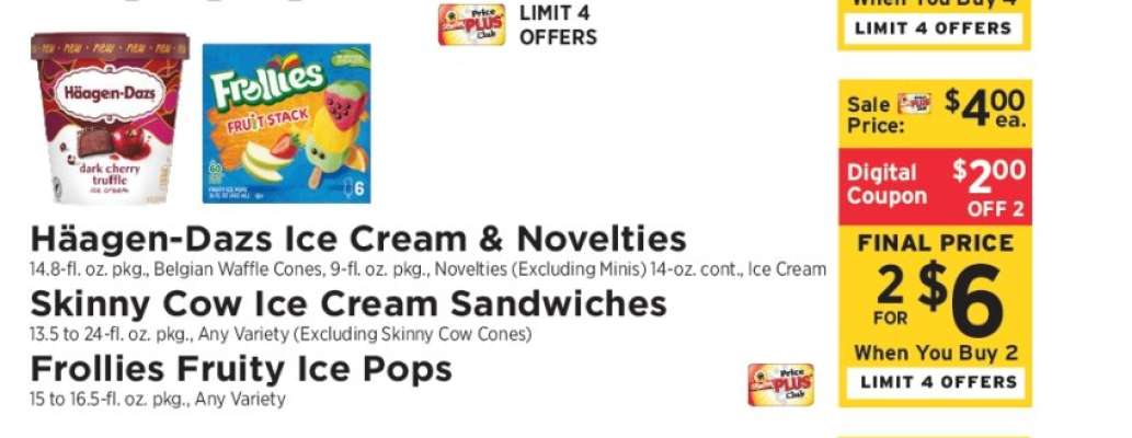 Häagen-Dazs Ice Cream & Novelties