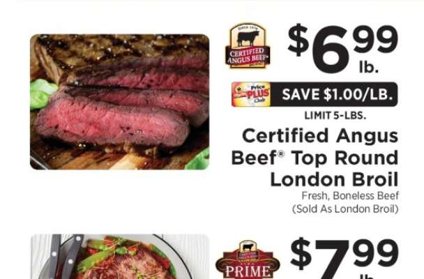 Certified Angus Beef Top Round London Broil