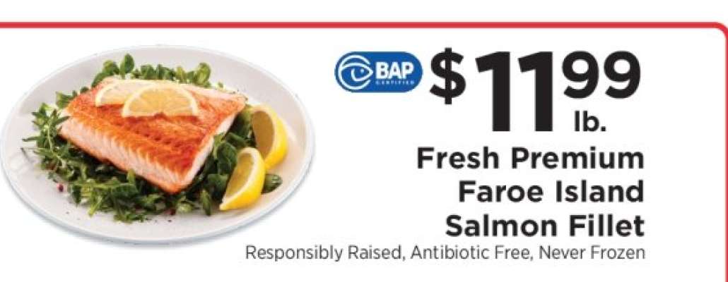 Fresh Premium Faroe Island Salmon Fillet