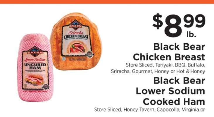 Black Bear Chicken Breast
