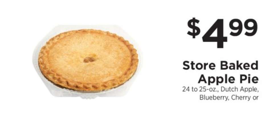 Store Baked Apple Pie