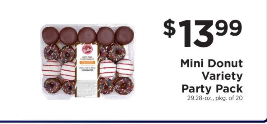 Mini Donut Variety Party Pack