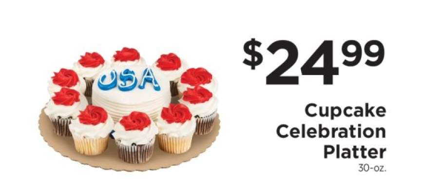 Cupcake Celebration Platter
