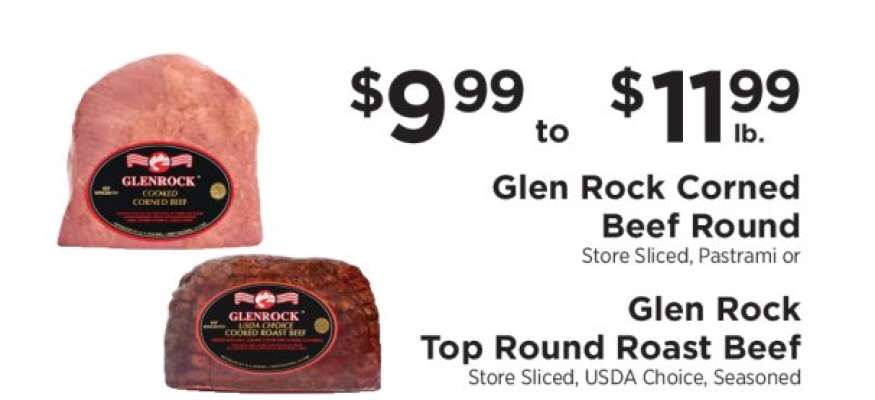 Glen Rock Corned Beef Round