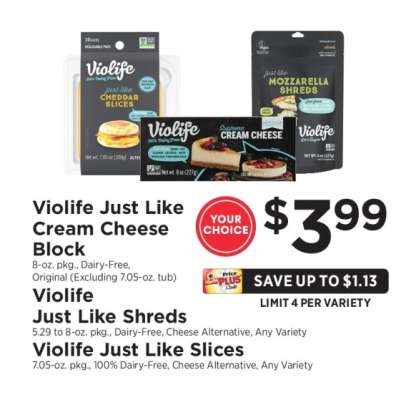 Violife Just Like Cream Cheese Block