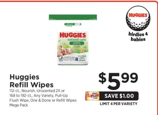 Huggies Refill Wipes
