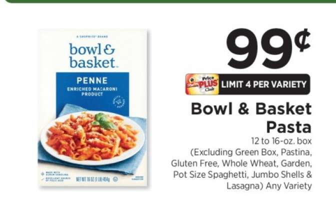 Bowl & Basket Pasta
