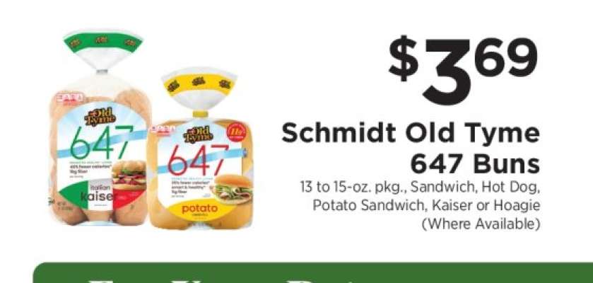 Schmidt Old Tyme 647 Buns