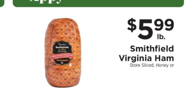 Smithfield Virginia Ham