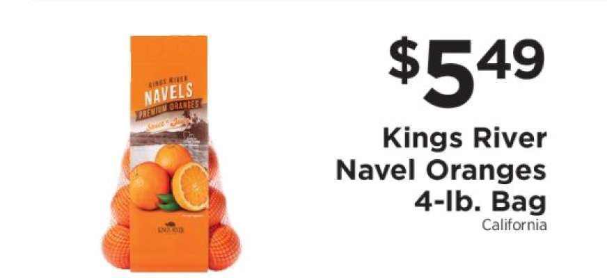 Kings River Navel Oranges