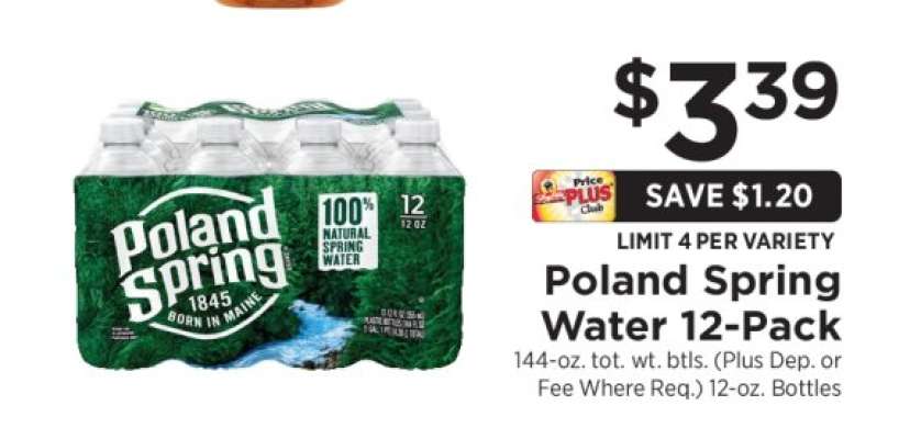 Poland Spring Water 12-Pack