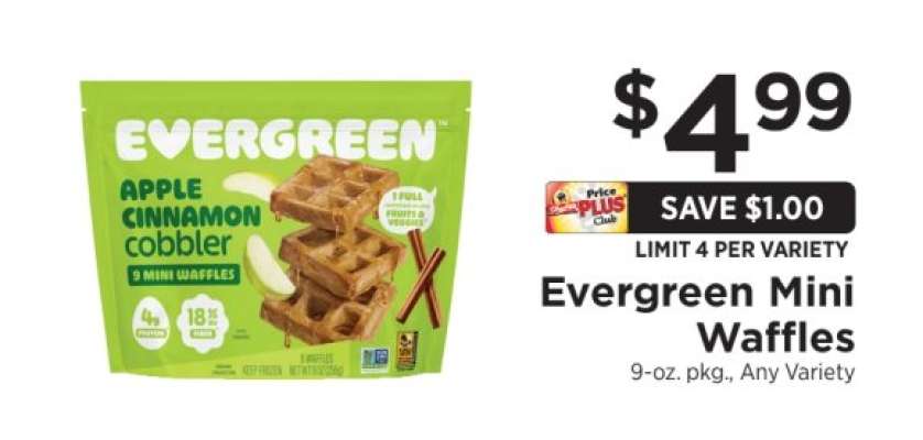 Evergreen Mini Waffles