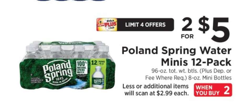 Poland Spring Water Minis 12-Pack