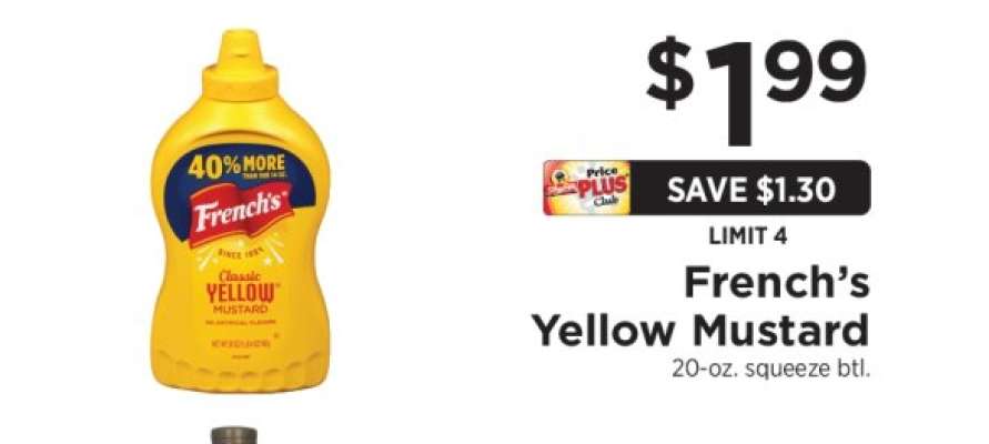 French's Yellow Mustard