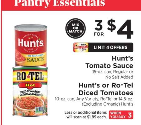 Hunt's Tomato Sauce