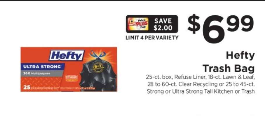 Hefty Trash Bag