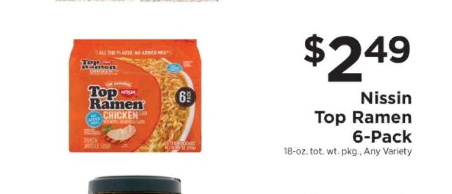 Nissin Top Ramen 6-Pack