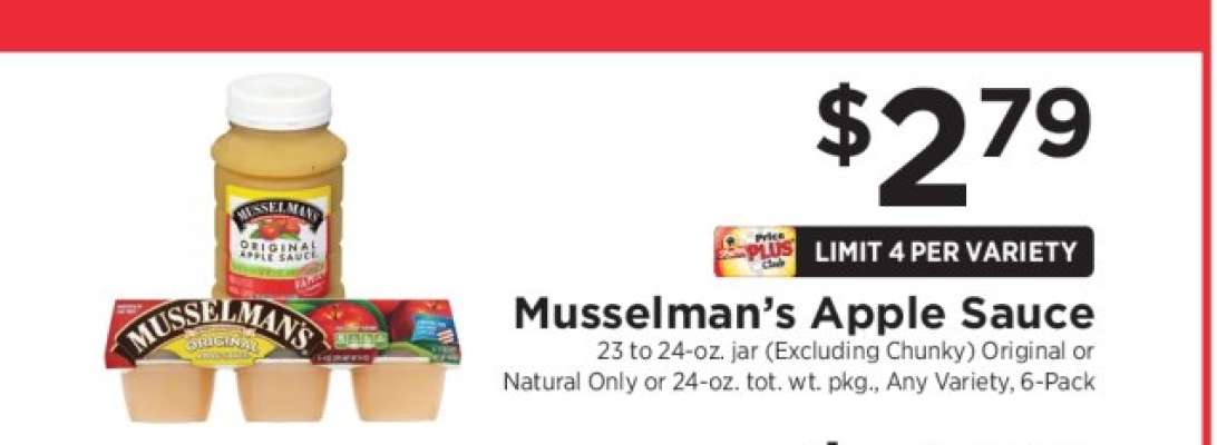 Musselman's Apple Sauce