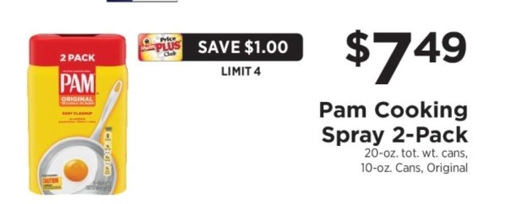 Pam Cooking Spray 2-Pack