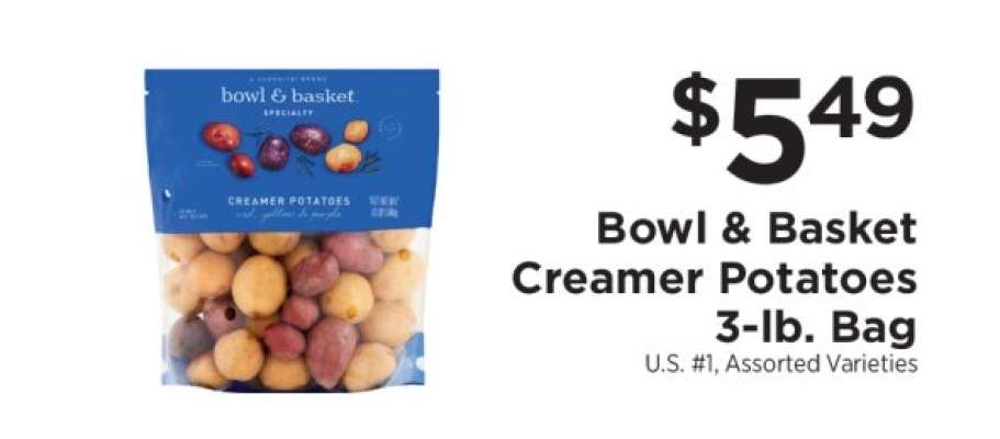 Bowl & Basket Creamer Potatoes