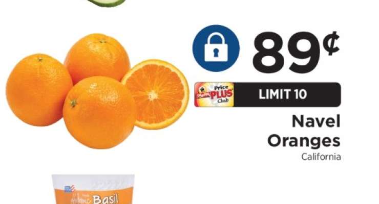 Navel Oranges