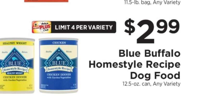 Blue Buffalo Homestyle Recipe Dog Food