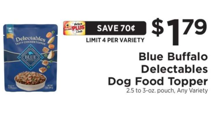 Blue Buffalo Delectables Dog Food Topper
