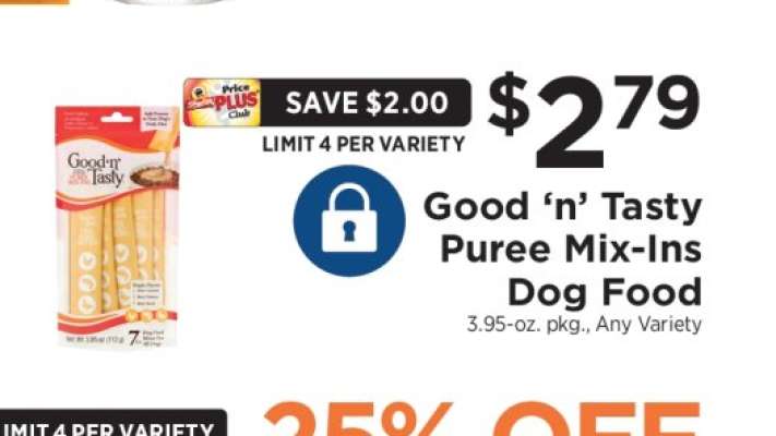 Good ‘n’ Tasty Puree Mix-Ins Dog Food