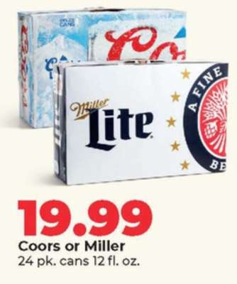 Coors or Miller
