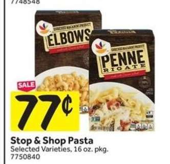 Stop & Shop Pasta