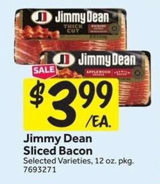 Jimmy Dean Sliced Bacon