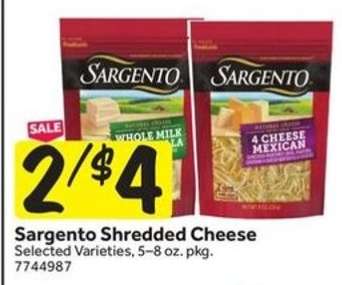 Sargento Shredded Cheese