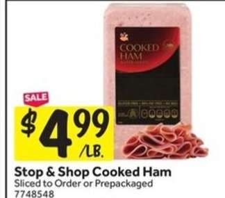 Stop & Shop Cooked Ham