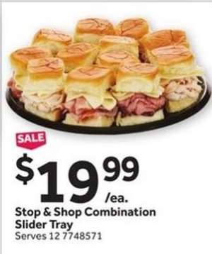 Stop & Shop Combination Slider Tray