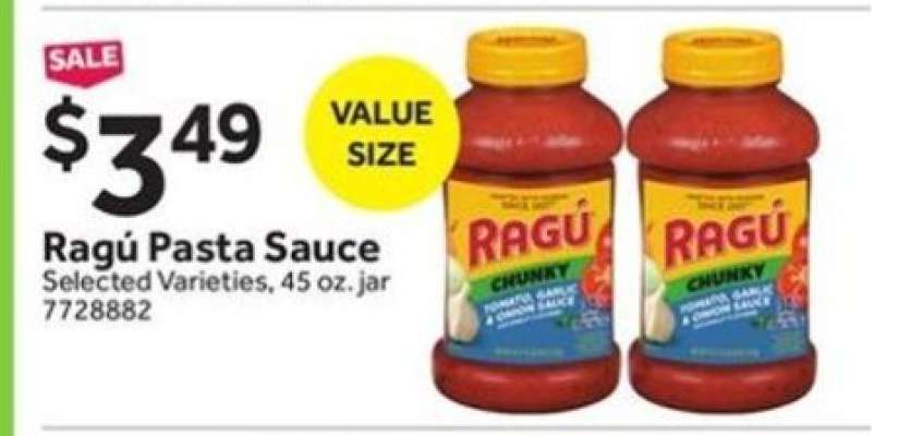 Ragú Pasta Sauce
