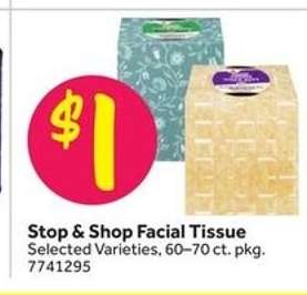 Stop & Shop Facial Tissue