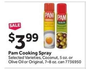 Pam Cooking Spray