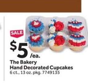 The Bakery Hand-Decorated Cupcakes