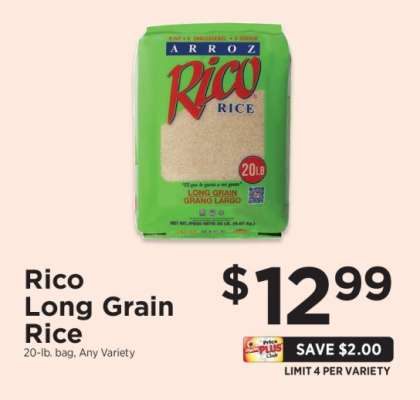 Rico Long Grain Rice