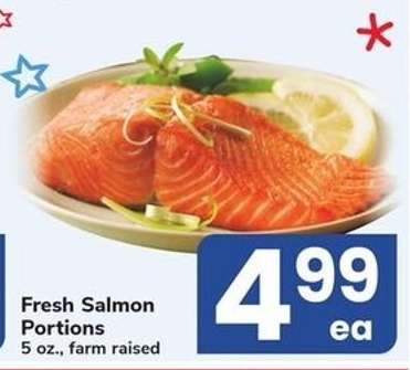 Fresh Salmon Portions