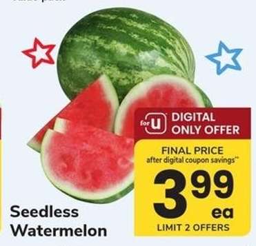 Seedless Watermelon