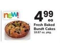 Fresh Baked Bundt Cakes