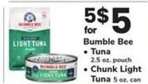 Bumble Bee Tuna