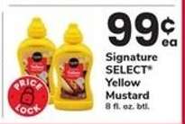 Signature Select Yellow Mustard